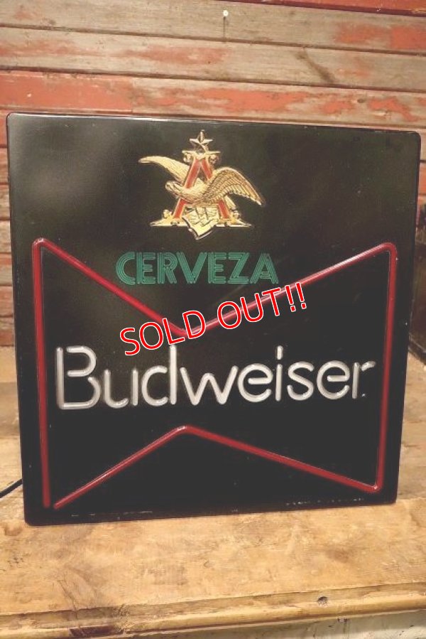 画像5: dp-230901-38 Budweiser / 1990's Bar Lighted Sign