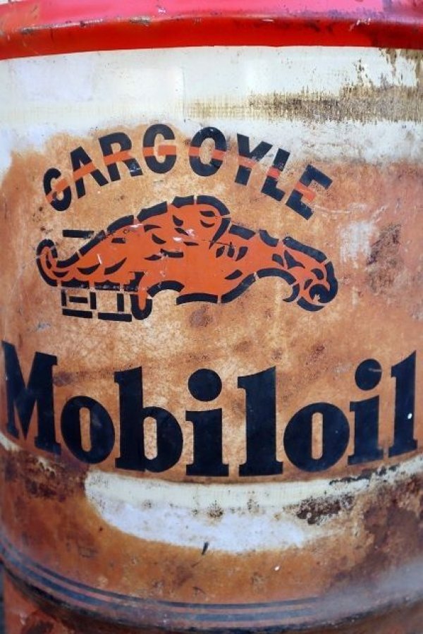 画像2: dp-230901-55 Mobiloil GARGOYLE / 1930's 100 POUNDS OIL CAN