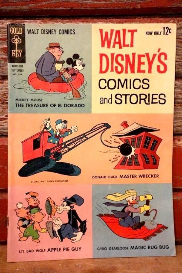 画像1: ct-220401-01 WALT DISNEY'S COMICS and STORIES / DELL 1960 Comic