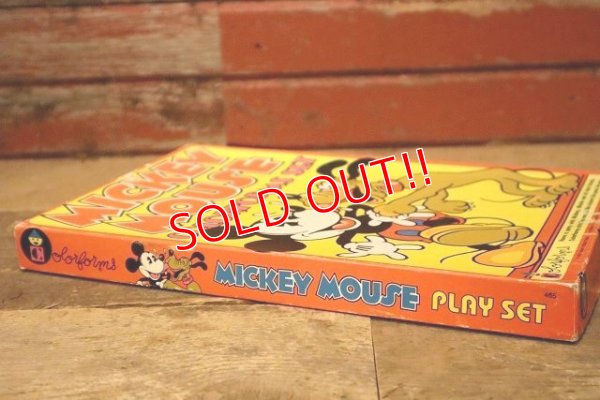 画像10: ct-230301-102 Disney / COLORFORMS INC. 1970's MICKEY MOUSE COLORFORMS SET