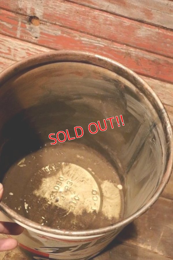 画像10: dp-230901-58 THE K-T OIL CORPOLATION / 1953 FLEET 35 POUNDS GREASE CAN 