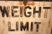 画像2: dp-230901-139 Road Sign / WEIGHT LIMIT 10 TONS (2)