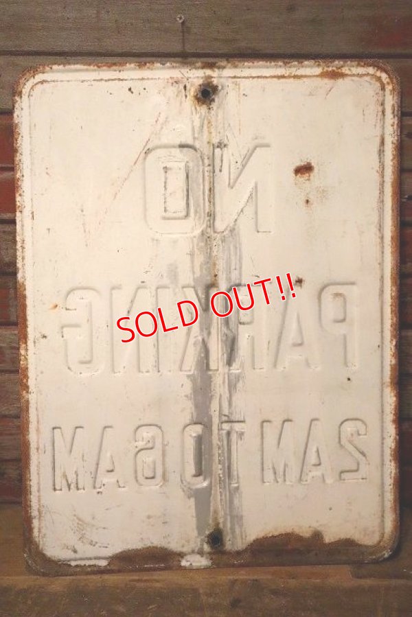 画像6: dp-230901-138 Road Sign / NO PARKING 2 AM TO 6 AM