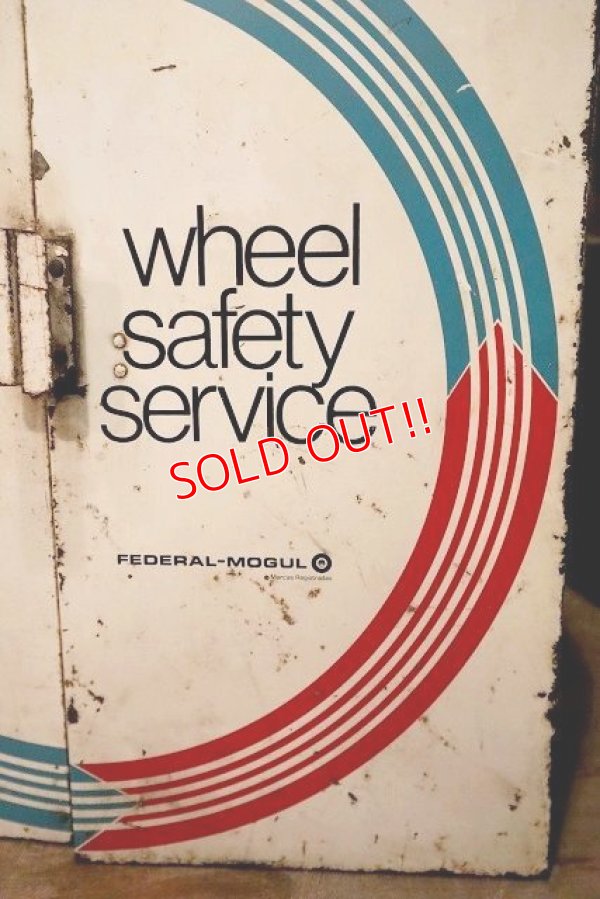 画像2: dp-230901-42 FEDERAL MOGUL / wheel safety service Metal Cabinet