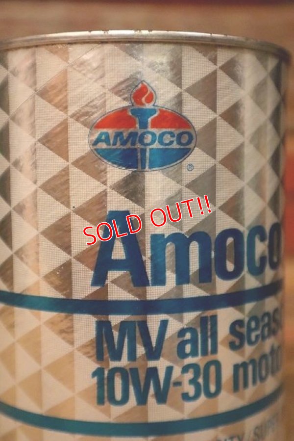 画像2: dp-230901-120 AMOCO / 10W-30 One U.S. Quart Motor Oil Can