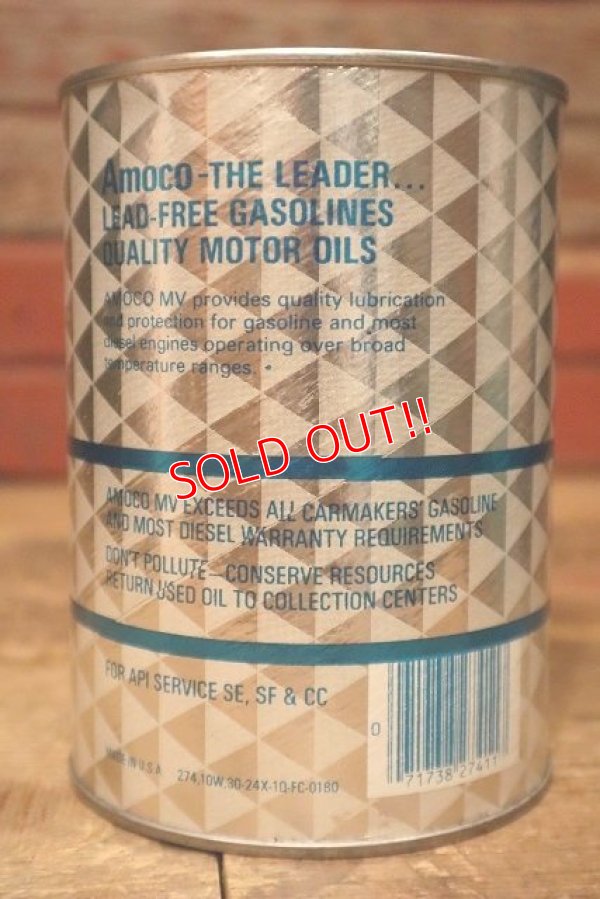 画像4: dp-230901-120 AMOCO / 10W-30 One U.S. Quart Motor Oil Can