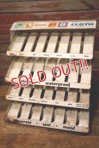 dp-230901-154 MYSTIC / PLASTIC COARTED CLOTH TAPE Vintage Metal Rack