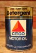 画像1: dp-230901-120 CITGO / C-300 Heavy Duty Detergent U.S. Quart Motor Oil Can (1)