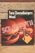 dp-230901-45 McDonald's / 1993 Menu Sign "Two Cheeseburgers Meal"