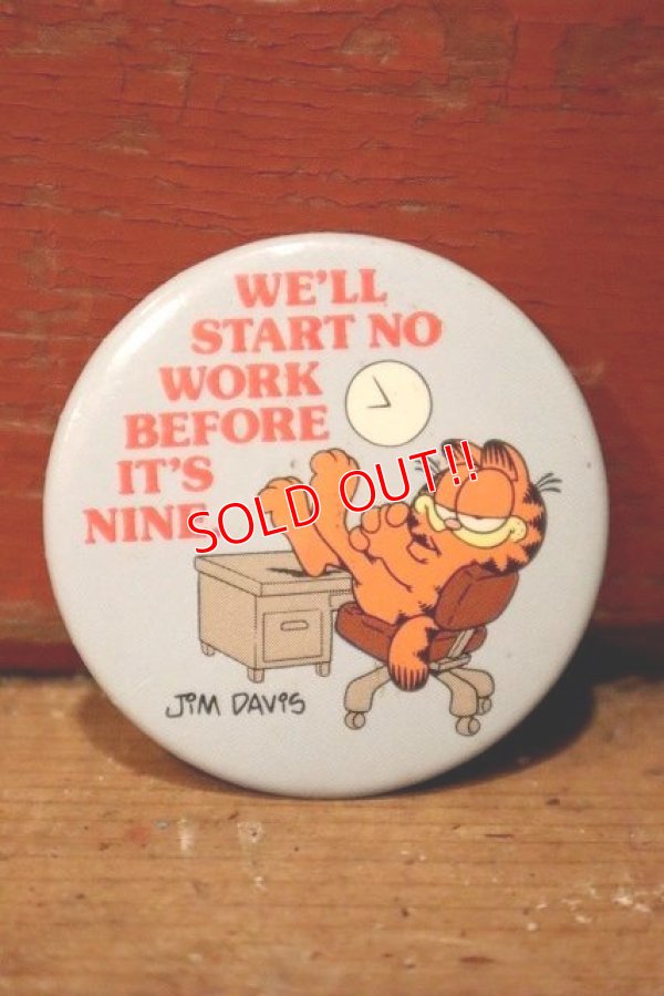 画像3: ct-230503-02 Garfield / 1980's Pinback Set