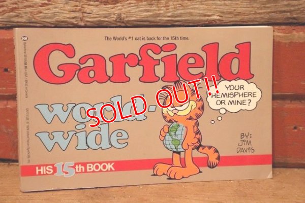 画像1: ct-230503-02 Garfield / 1980's Comic "world-wide"