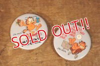 ct-230503-02 Garfield / 1980's Pinback Set