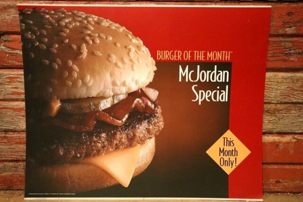 画像1: dp-230901-45 McDonald's / 1992 Translite "McJordan Special"