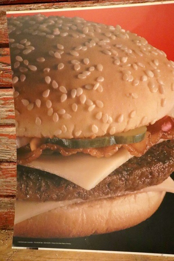 画像2: dp-230901-45 McDonald's / 1993 Translite "Bacon Swiss Quarter Pounder"
