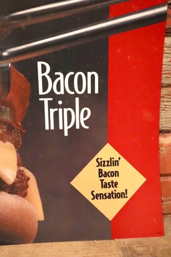 画像3: dp-230901-45 McDonald's / 1994 Translite "Bacon Triple"