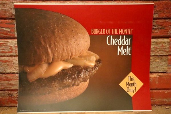 画像1: dp-230901-45 McDonald's / 1992 Translite "Cheddar Melt"