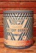 画像1: dp-231001-29 Sucher's VICTORY BRAND PURE LARD Can (1)