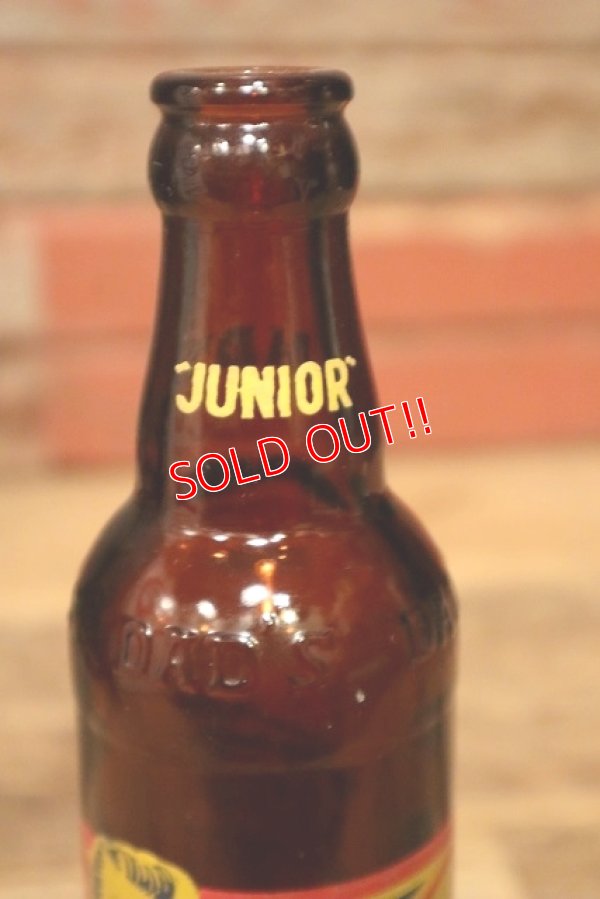 画像4: dp-231001-09 DAD'S ROOT BEER / 1950's "JUNIOR" SIZE 7 FL.OZ Bottle