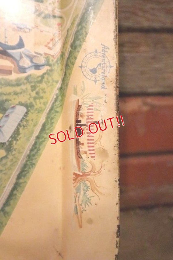 画像7: ct-231001-42 Disneyland / 1995 Park Map Tin Tray