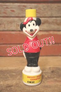 ct-231001-39 Mickey Mouse / DEP 1970's Shampoo Bottle