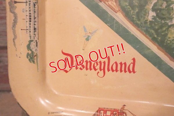 画像2: ct-231001-42 Disneyland / 1995 Park Map Tin Tray