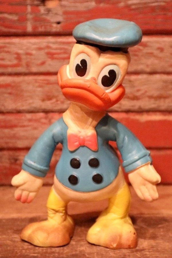画像1: ct-231001-22 Donald Duck / BENDY TOY 1970's Rubber Doll