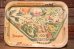 画像1: ct-231001-42 Disneyland / 1995 Park Map Tin Tray (1)