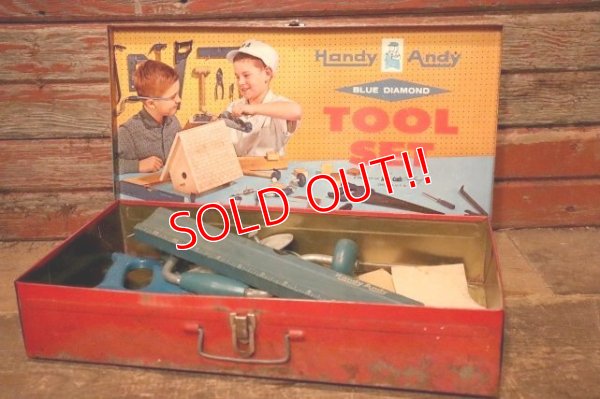 画像6: dp-231001-20 BLUE DIAMOND / 1950's Handy Andy TOOL SET