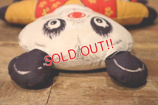 画像7: ct-231001-20 Vintage Panda Pillow Doll