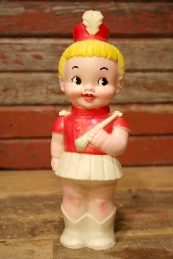 画像1: ct-231001-18 Vintage Band Leader Rubber Doll