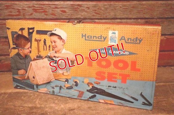 画像1: dp-231001-20 BLUE DIAMOND / 1950's Handy Andy TOOL SET