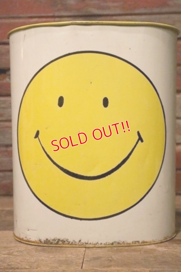 画像5: dp-231001-57 Smiley Face / CHEINCO 1970's Trash Box