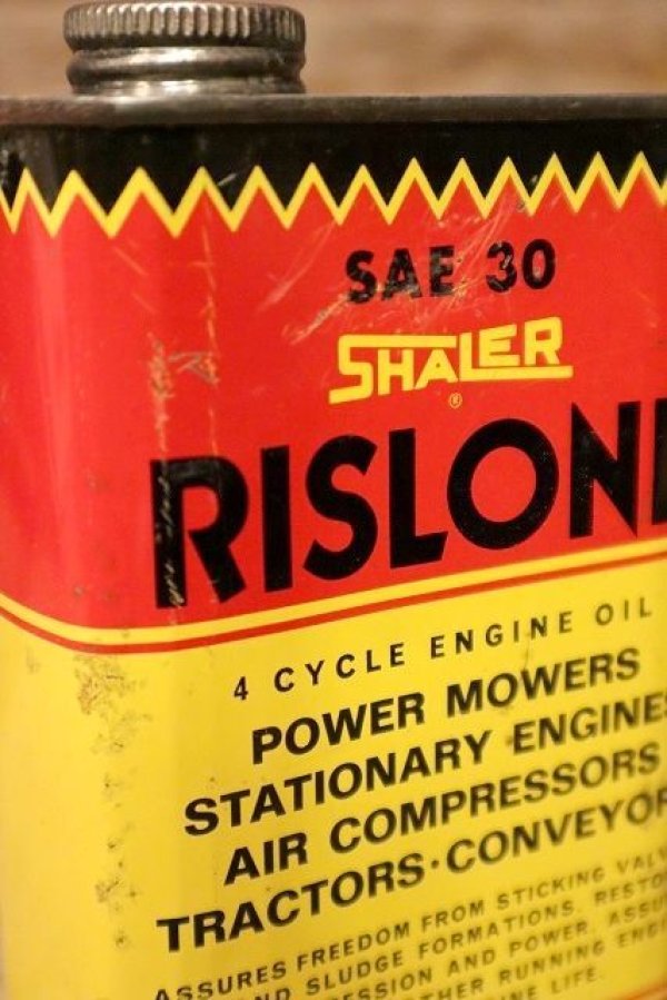 画像2: dp-230901-99 SHALER RISLONE / 4 CYCLE ENGINE OIL 16 FL.OZ Can