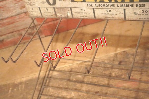 画像4: dp-230901-27 GOLDEN GRIP CLAMPS / Vintage Hook Display