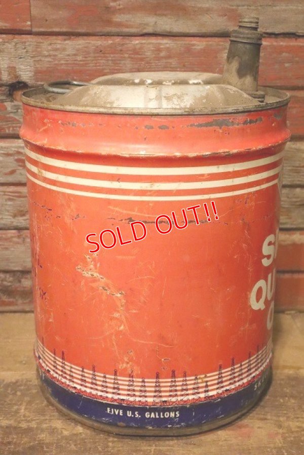 画像4: dp-230901-57 Skelly Quality Oil / 1970's 5 U.S.Gallons Oil Can