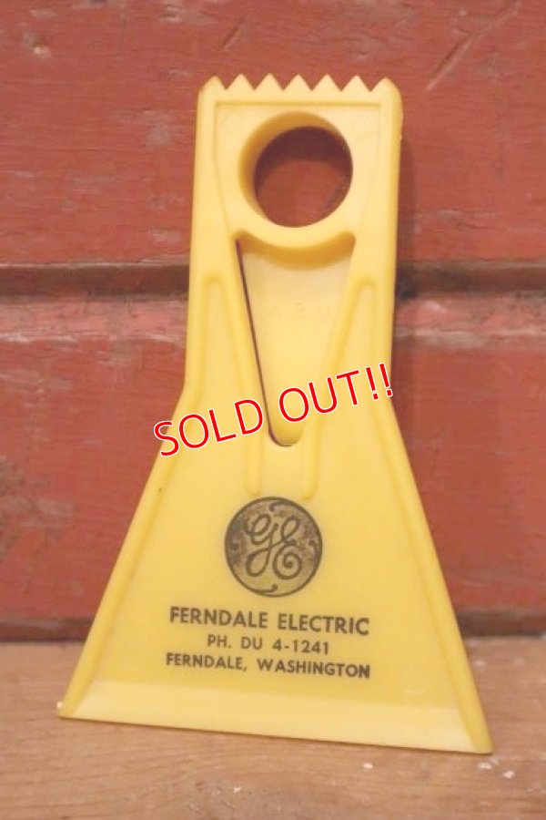 画像1: dp-231001-28 GENERAL ELECTRIC / Plastic Scraper