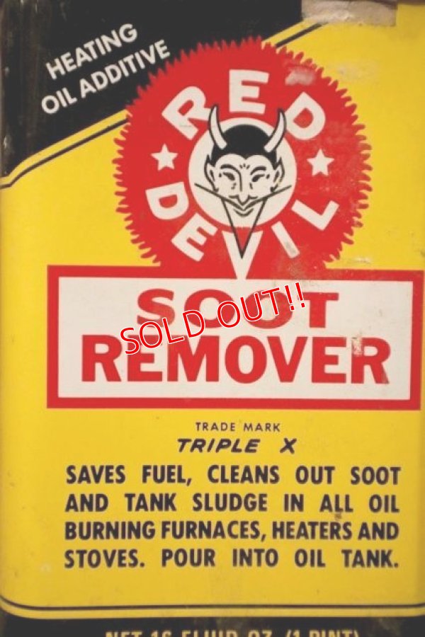 画像2: dp-231012-108 RED DEVIL / SOOT REMOVER CAN