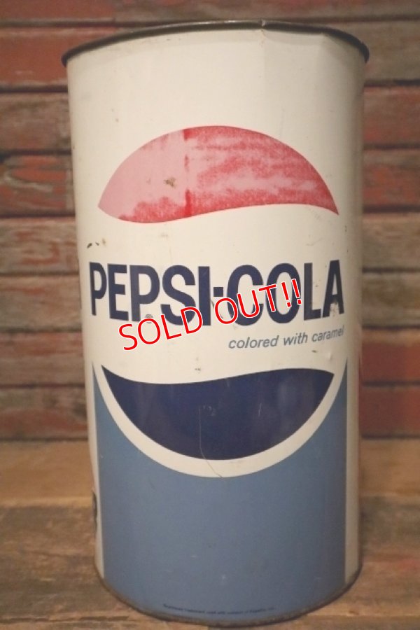 画像3: dp-231001-11 PEPSI COLA / 1960's-1970's Trash Can