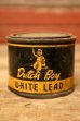 画像1: dp-231012-41 Dutch Boy / 1960's WHITE LEAD Can (1)