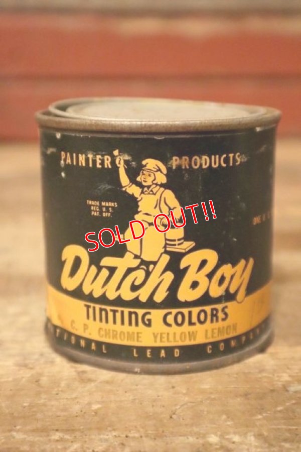 画像1: dp-231012-42 Dutch Boy / 1960's TINTING COLORS Can