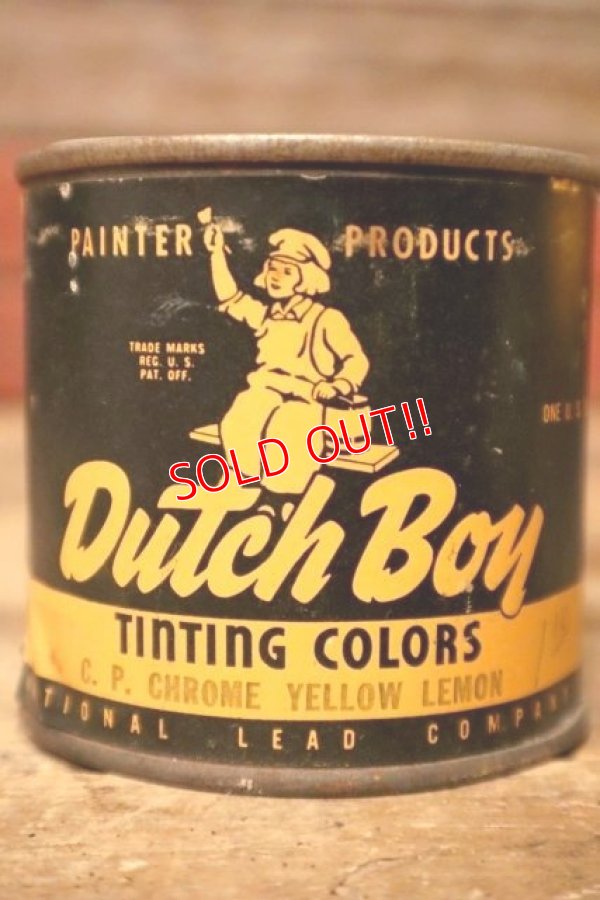 画像2: dp-231012-42 Dutch Boy / 1960's TINTING COLORS Can