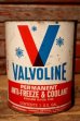 画像1: dp-231012-50 VALVOLINE / 1960's-1970's PERMANENT ANTI-FREEZE & COOLANT ONE U.S.GALLON CAN (1)