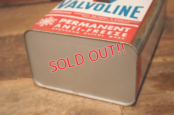 画像7: dp-231012-49 VALVOLINE / 1960's-1970's PERMANENT ANTI-FREEZE ONE U.S.GALLON CAN
