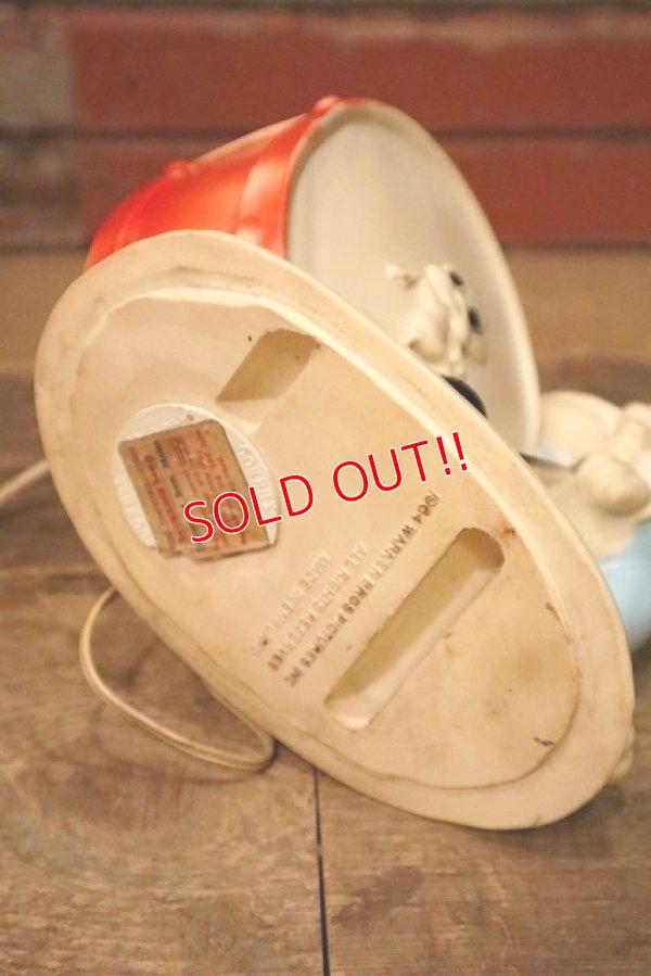 画像10: ct-230301-82 Bugs Bunny & Tweety / Combex 1964 Rubber Doll Lamp