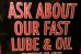 画像3: dp-231012-18 Kendall MOTOR OIL / 1980's Metal Sign "ASK ABOUT OUR FAST LUBE & OIL SERVICE"