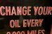 画像3: dp-231012-19 Kendall MOTOR OIL / 1980's Metal Sign "CHANGE YOUR OIL EVERY 3,000 MILES"