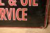 画像4: dp-231012-18 Kendall MOTOR OIL / 1980's Metal Sign "ASK ABOUT OUR FAST LUBE & OIL SERVICE"
