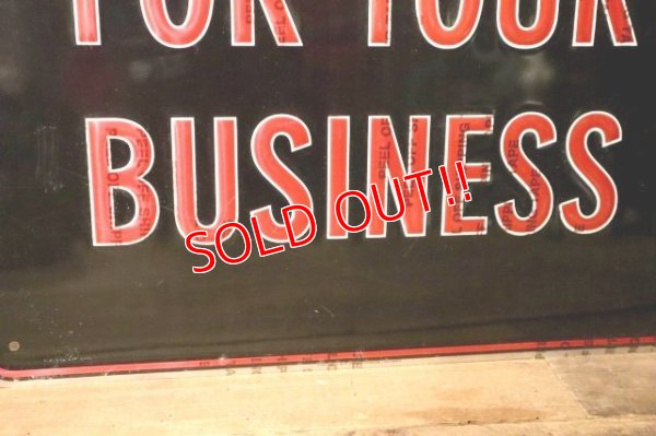 画像4: dp-231012-22 Kendall MOTOR OIL / 1980's Metal Sign "THANK YOU FOR YOUR BUSINESS"