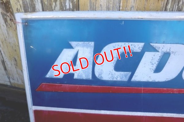 画像3: dp-231012-134 AC Delco / "AIR CONDITIONING" Metal Sign