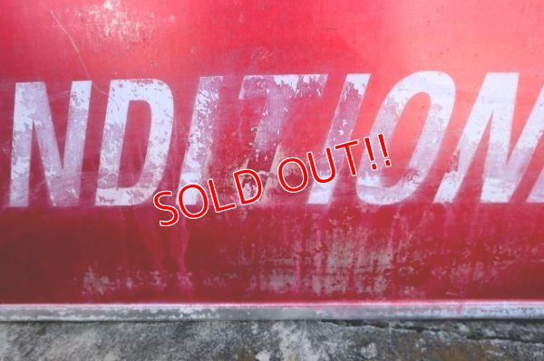 画像5: dp-231012-134 AC Delco / "AIR CONDITIONING" Metal Sign